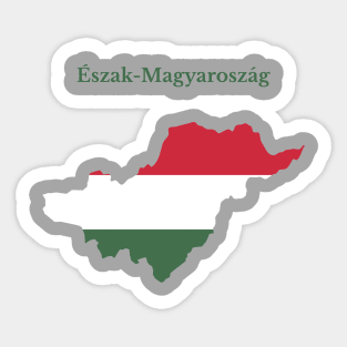 Northern Hungary Region Sticker